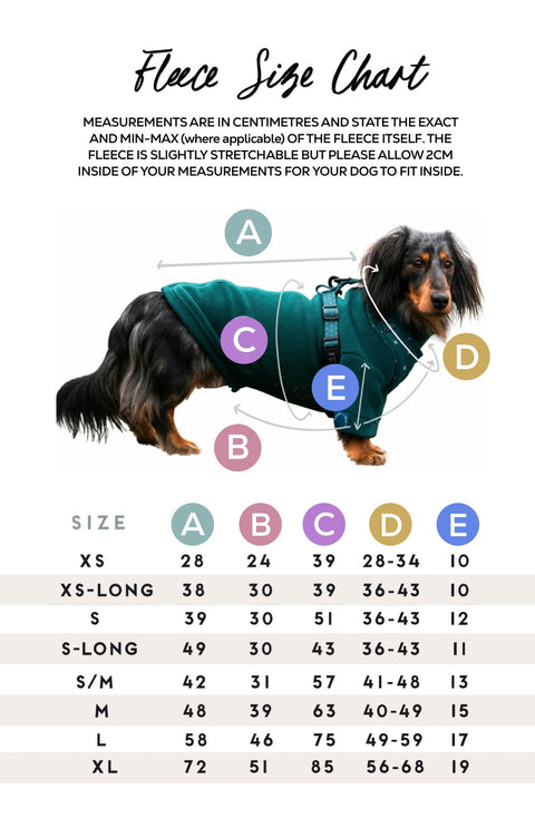Cosy Dog Fleece Jumper - Zip Up / Step in Style | Ink Blue