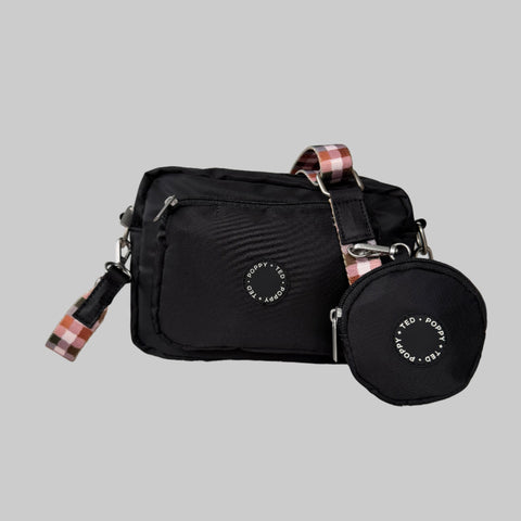 The Ultimate Dog Walking Bag | Water Resistant - Black