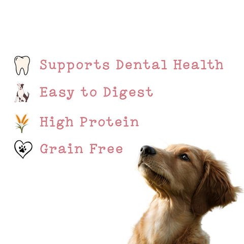 Vale Pet Foods | Beef Sausages | Air-Dried Natural Dog Treats (200g)