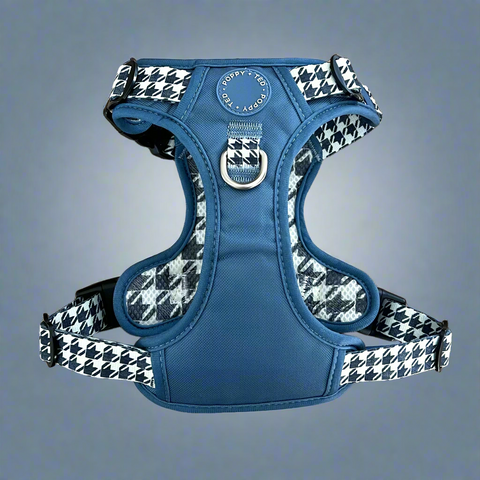 BLUE HOUNDSTOOTH - LUXE COLLECTION