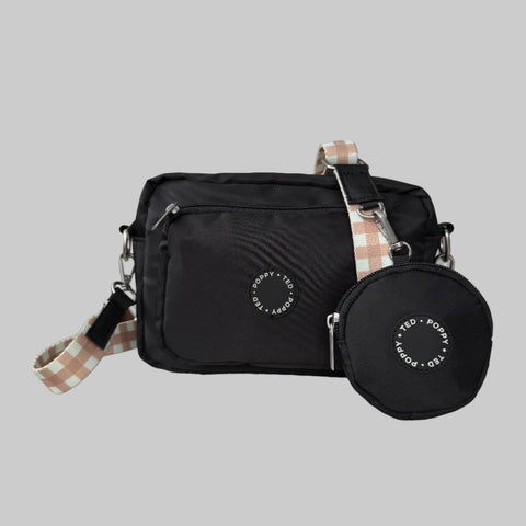 The Ultimate Dog Walking Bag | Water Resistant - Black