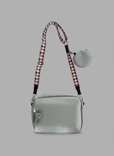 The Ultimate Dog Walking Bag | Vegan PU Leather - Nude