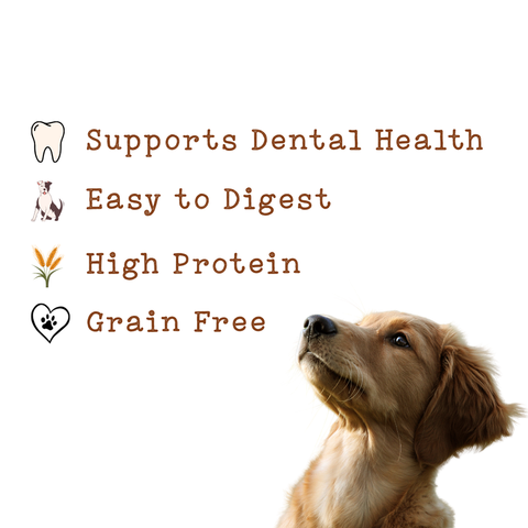 Vale Pet Foods | Pork Sausages | Air-Dried Natural Dog Treats (200g)