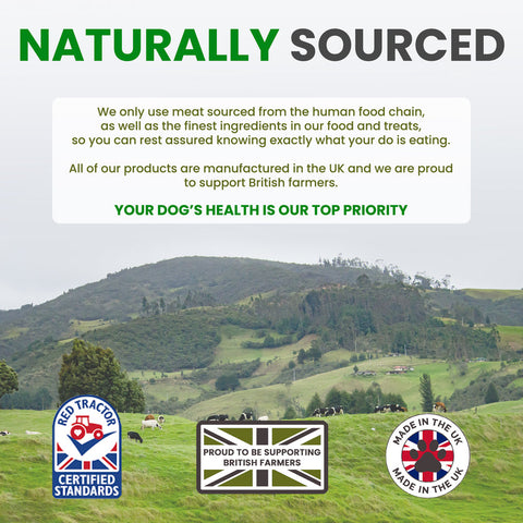 Vale Pet Foods | Poultry Bites | Air-Dried Natural Dog Treats (500g)