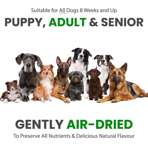 Vale Pet Foods | Poultry Bites | Air-Dried Natural Dog Treats (500g)