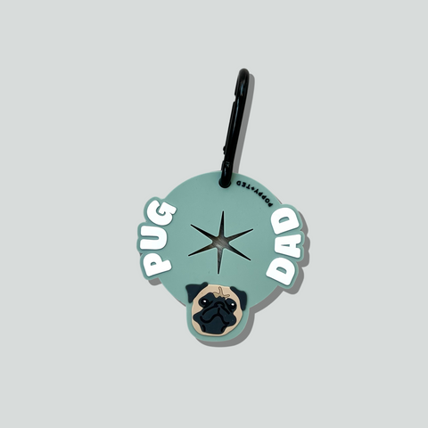 Pug Dad Dog Poop Carrier (Poop Pal): Breed Collection